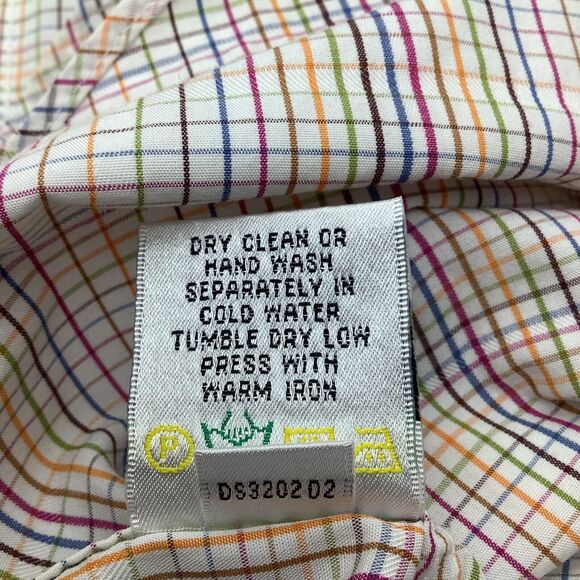 Bugatchi Mens Long Sleeve Button Up Shirt Size‎ Large - Picture 8 of 8